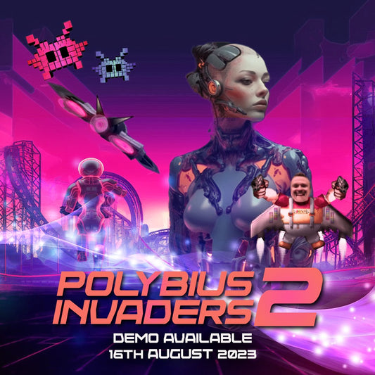 Polybius Invaders 2 Exclusive preview! - Jonni the Dodger