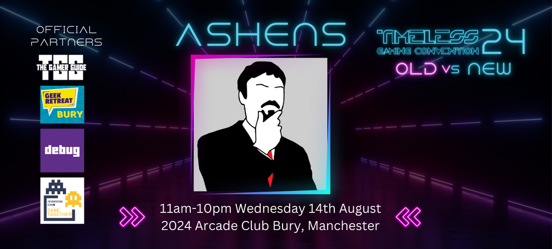 Ashens Confirmed as a Keynote Speaker for Timeless 24