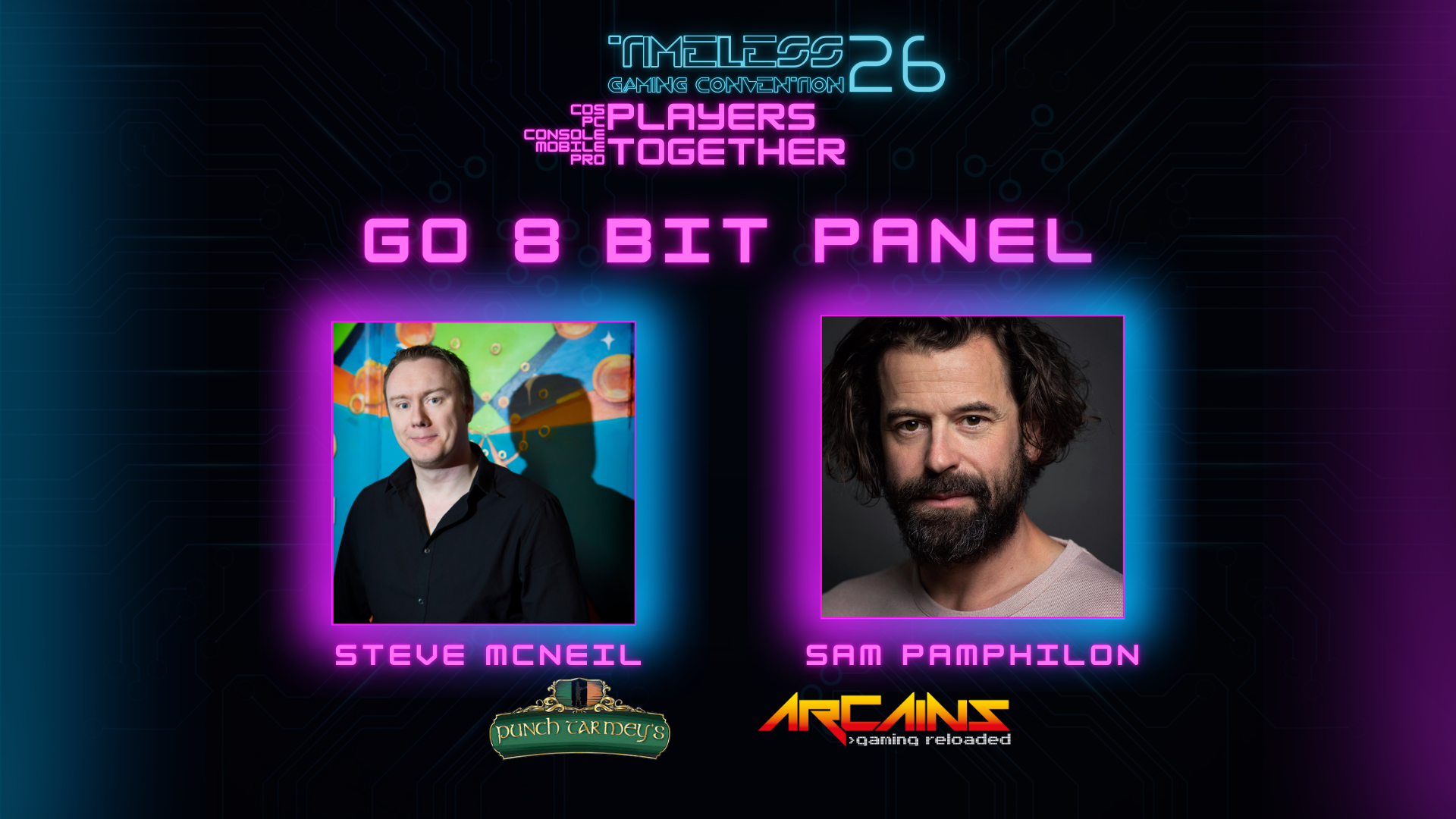 Go 8 Bit Panel – Timeless Gaming Con