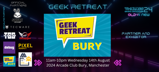 Geek Retreat Bury exhibit at Timeless