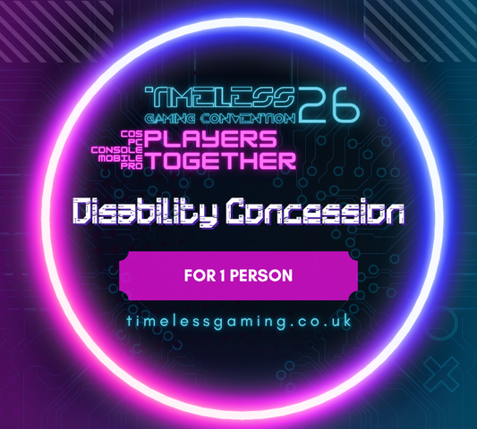 Timeless Standard Ticket - Disability Concession