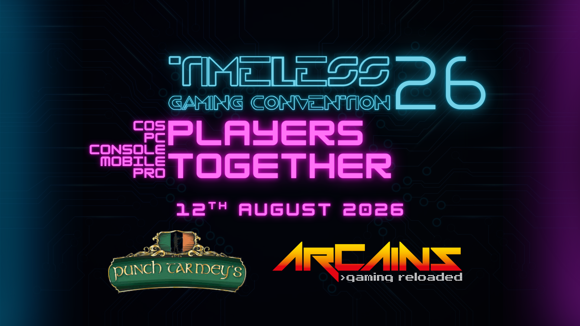 Load video: Timeless Gaming Convention Ad